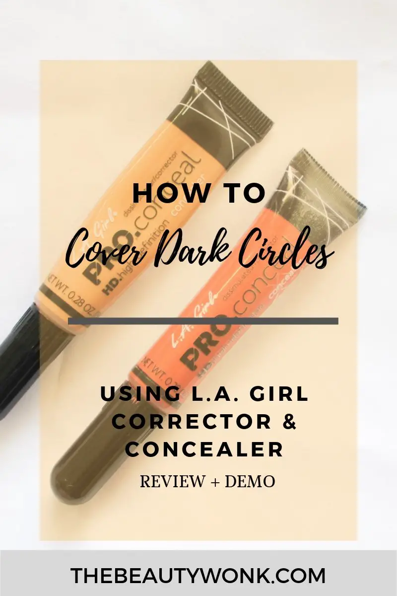 LA Girl Concealers Review and Demo