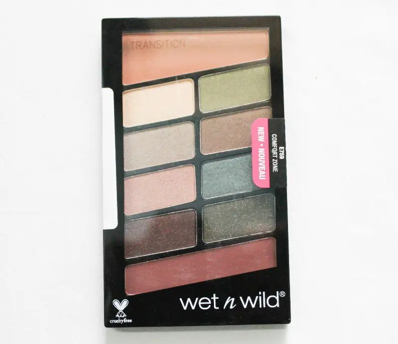 Packaging of Wet N Wild Comfort Zone palette
