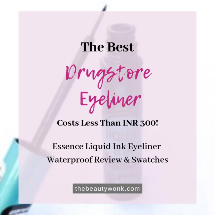 Essence Liquid Ink Eyeliner Waterproof Review & Swatches