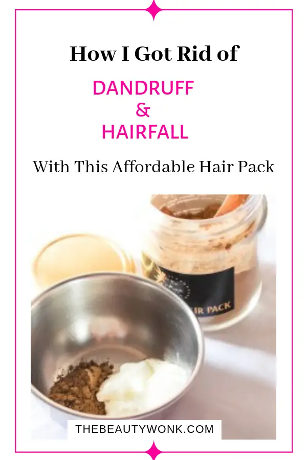 The Magic Potion Hair Pack For Dandruff and Hairfall