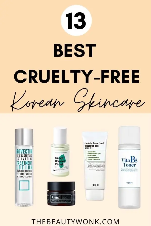 best korean skincare products cruelty free