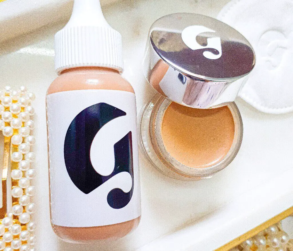 glossier skin tint and concealer review